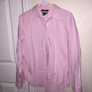 Pink button up
